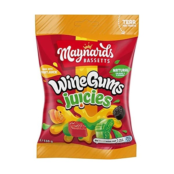 Maynards Bassetts Bonbons à vin 130 g