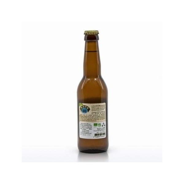 Bière blanche Bio artisanale du Quercy Brasserie Ratz 33cl