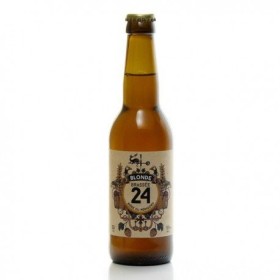 Bière brassée 24 blonde Brasserie Artisanale de Sarlat 33cl