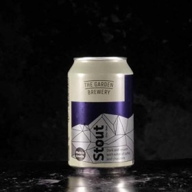The Garden Brewbery - Bière artisanale de style Stout - Canette, 33 cl