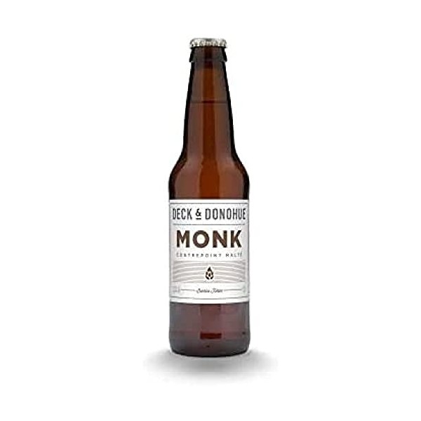 Deck & Donohue - Monk - Bière Artisanale Bio de style Brown Ale, Brune - 33 cl