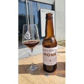 Deck & Donohue - Monk - Bière Artisanale Bio de style Brown Ale, Brune - 33 cl