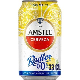 Radler bière blonde sans alcool avec jus de citron naturel peut 33 cl