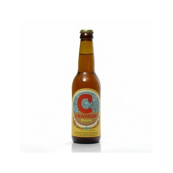 Bière blonde artisanale Brasserie Chavagn, 33cl