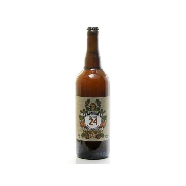 Bière brassée 24 à la Liqueur de Noix Brasserie Artisanale de Sarlat 75cl