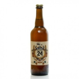 Bière brassée 24 blonde Brasserie Artisanale de Sarlat 75cl