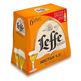 Leffe Bière Nectar Aromatisée au Miel 5.5°- 6x25cl
