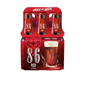 8.6 Bière Red Bouteille 6x33cl
