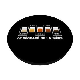 Dégradé De La Bière Blonde Brune Rousse Humour Homme Cadeau PopSockets PopGrip - Support et Grip pour Smartphone/Tablette ave