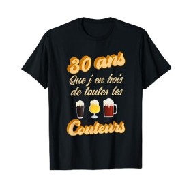 30 Ans Anniversaire Bière Apéro Bières vingtaine Humour T-Shirt