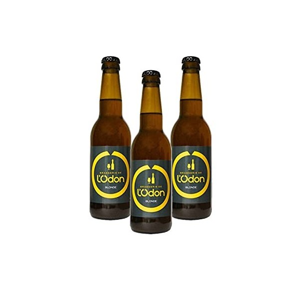 Bière blonde de lOdon 6.2% 3x33cl - Made in Calvados