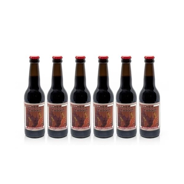 Pack de 6 Bières Russian Stout Brasserie Artisanale Roc Mol 6x33cl