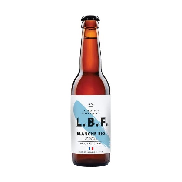 Pack de Bières Blanches Bio "Witbier" - 6 Bières Artisanales L.B.F.