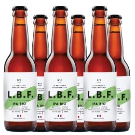 Pack de Bières IPA Bio - 6 Bières Artisanales L.B.F.