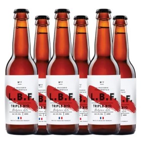 Pack de Bières Triple Bio "Belgian Ale" - 6 Bières Artisanales L.B.F.