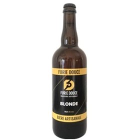 bière Blonde BIO brasserie artisanale "furie douce" 1 x 75 cl.