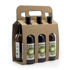 Pack de 6 Bières Brassée 24 Blondes Bio Brasserie Artisanale de Sarlat 33cl