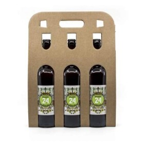 Pack de 3 Bières Brassée 24 Blondes Bio Brasserie Artisanale de Sarlat 75cl