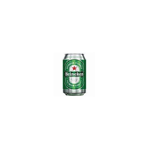 Heineken bière blonde 24x33 cl canette 5% vol