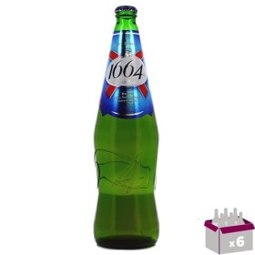 1664 Bière blonde 5.5° 6x75 cl verre perdu