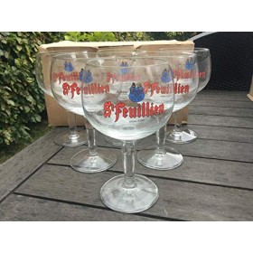Saint feuillien Lot DE 6 Verre a Biere 25cl 25 cl Neuf