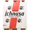 Ichnusa Lot de 8 bières en bouteille 33 x 3 verre boisson alcoolisée de table, multicolore, 330 ml