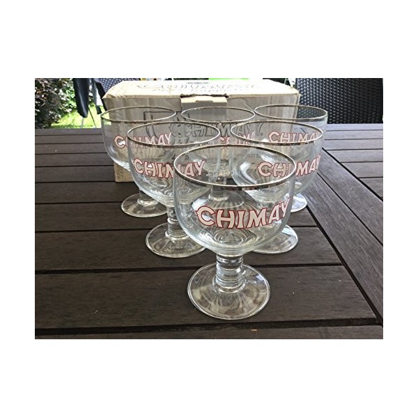 Chimay Lot de 6 Verre a Biere 25cl 25 cl Neuf