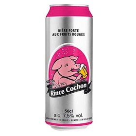 Rince Cochon Forte aux Fruits Rouges 50cl pack de 12 canettes 