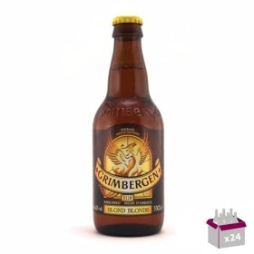 Grimbergen Bière blonde 6.7° 24 x 33 cl verre perdu