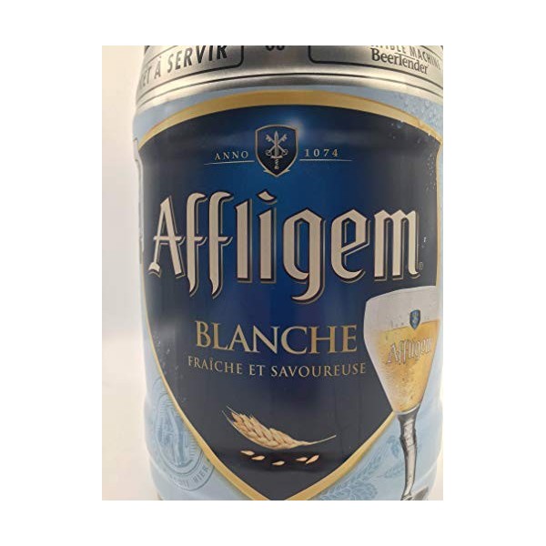 Affligem Blanche | Bière blanche dAbbaye | Fut 5 litres Beertender | 4,8% vol