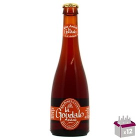 LA Goudale Bière ambrée 7.2°12x 33 cl verre perdu