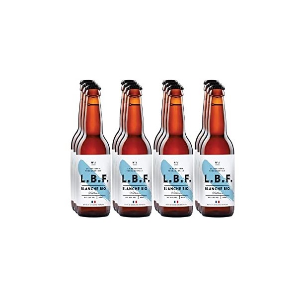 Pack 12 Bières Blanches - Bières Artisanales L.B.F