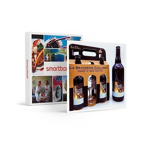 Smartbox - Coffret Cadeau Femme Homme - Coffret de bières à déguster à Domicile - idée Cadeau - 1 Coffret de bières à déguste