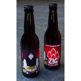 Bière Artisanale Malt Compte Triple carton de 12 bouteilles de 33cl