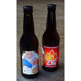 Bière Artisanale god save the PALE ALE carton de 12 bouteilles de 33cl