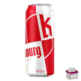 Kronenbourg Bière blonde 7.2°24x 50 cl boîte