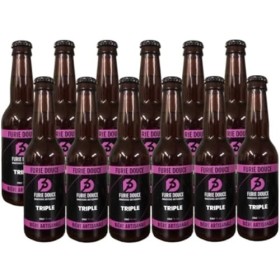 bière triple BIO artisanale furie douce en lot de12 bouteilles de 33 cl.