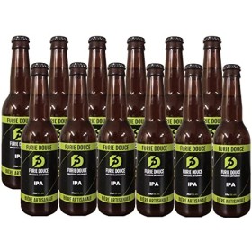 bière IPA BIO artisanale furie douce en 12 bouteilles de 33 cl.