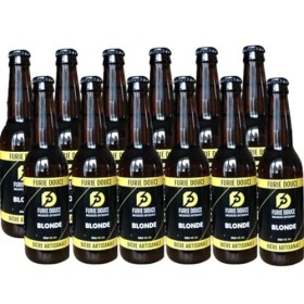 bière Blonde BIO artisanale furie douce en lot de 12 bouteilles de 33 cl.