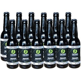 bière SMASH BIO artisanale furie douce en lot de 12 bouteilles de 33 cl.
