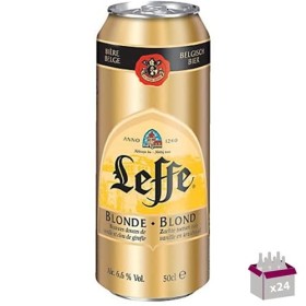 Leffe Bière blonde boîte 6.6° 24x50 cl