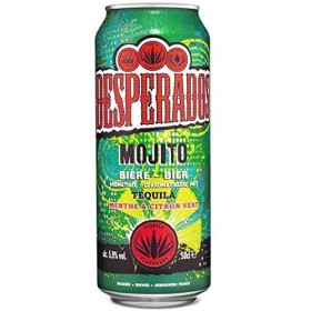 Desperados saveur Mojito Bière téquila menthe et citron vert | 5.9° | Canette | 12x50 cl