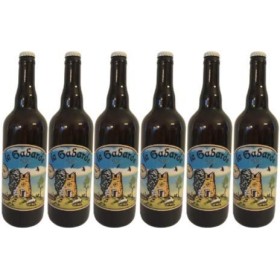 bière blonde BIO artisanale la gabarde en lot de 6 bouteilles de 75cl.