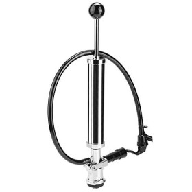 Telituny Bière Bière Bière-8in D-System Heavy Duty Beer Party Pump Pompe à bière Bière Keg Tap Set Homebrew