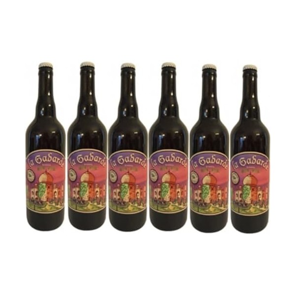 bière IPA blonde BIO artisanale la "Gabarde" en lot de 6 bouteilles de 75cl