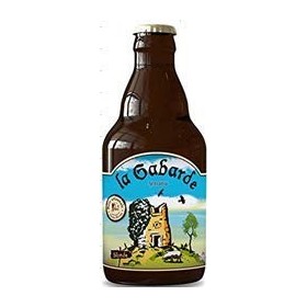 Bières Artisanales Blonde BIO la Gabarde en carton de 12 bouteilles de 33cl.