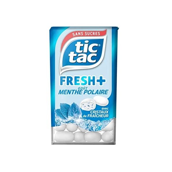 Tic Tac Fresh+ menthe polaire 41g