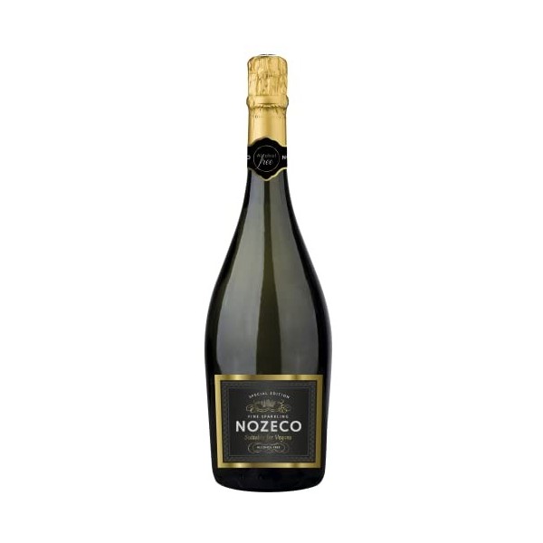Nozeco - Vin Blanc Effervescent - Sans Alcool - Vegan 6 x 0.75 l 