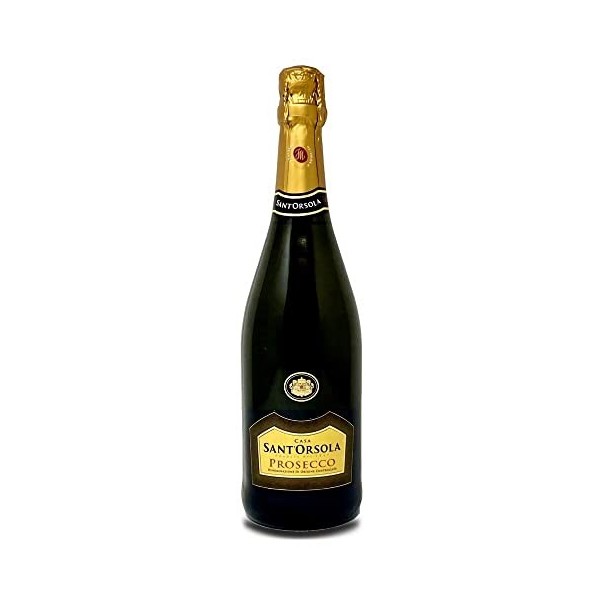 SantOrsola Prosecco D.O.C. ExtraDry Sec Vin Petillant Italien Set de 6 Bouteilles x 75 cl
