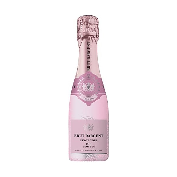 Brut Dargent Ice Pinot Noir - Vin effervescent Rosé Demi-Sec 6 x 0,20 L